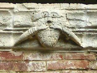 Mediaeval carved stonework, Chiusdino